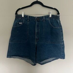 baggy high waist LEE denim shorts